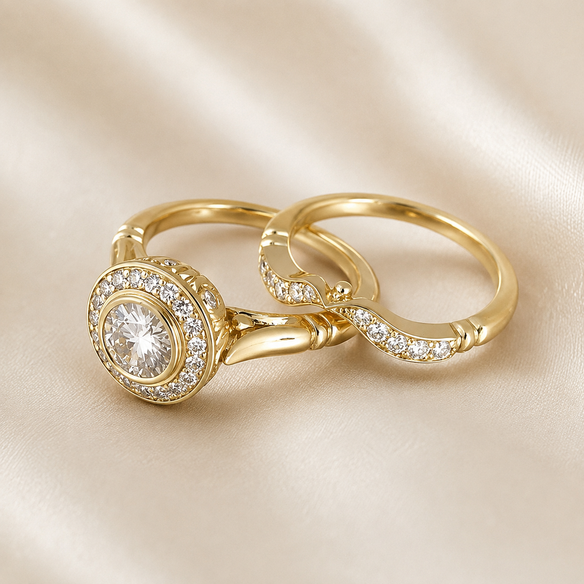 Beatrice – Vintage-Ring-Set