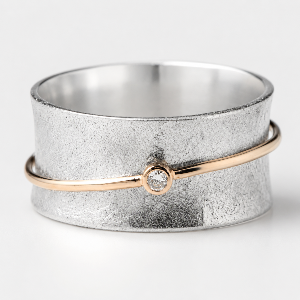 Eloise – Vintage-Ring mit feiner Linie
