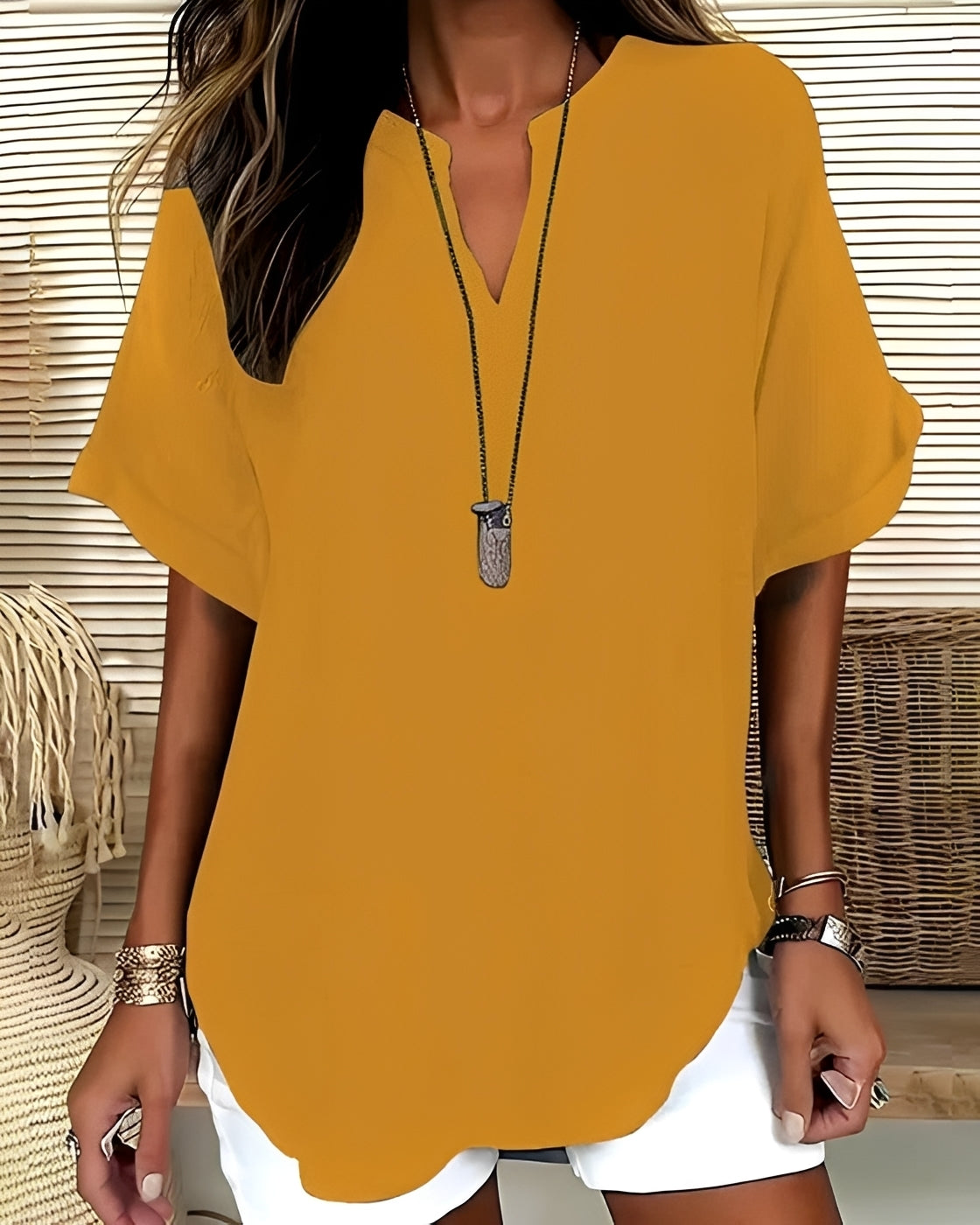 Shanice - Locker geschnittene Bluse