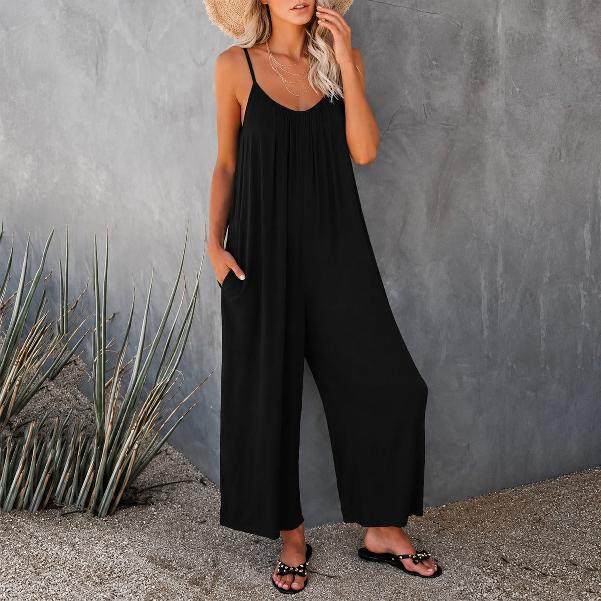 Mahdi - Komfortabler Jumpsuit mit Taschen