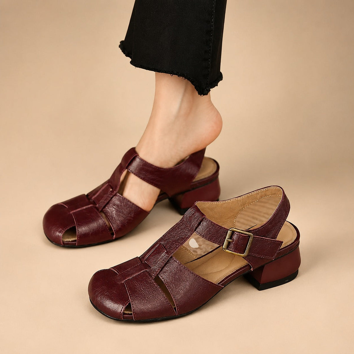 Lenny - Komfortable Sandalen mit weicher Innensohle