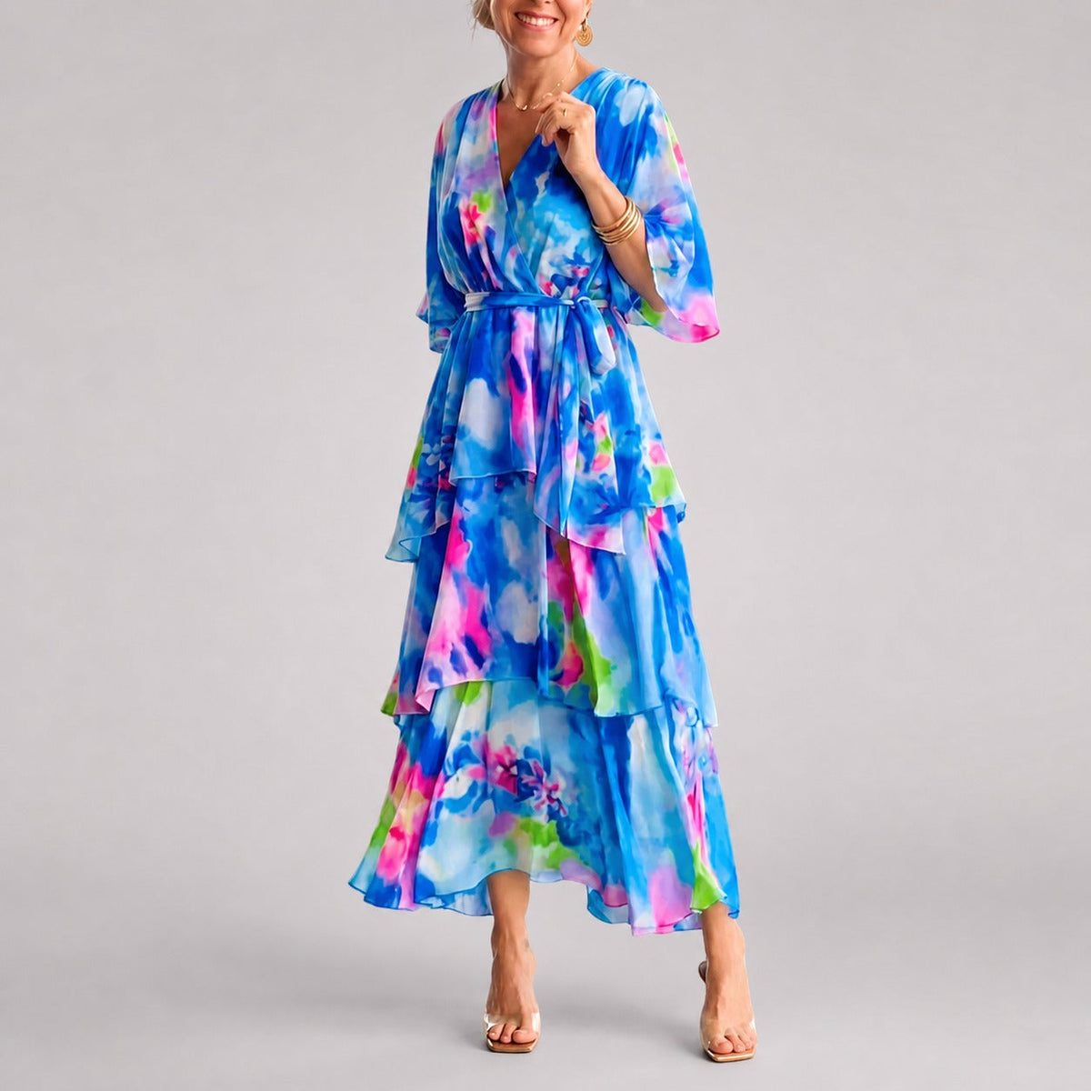 Denise - Schickes Kleid mit mehreren Lagen