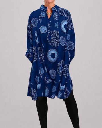 Lacie - Komfortables Kleid mit Kragendetail