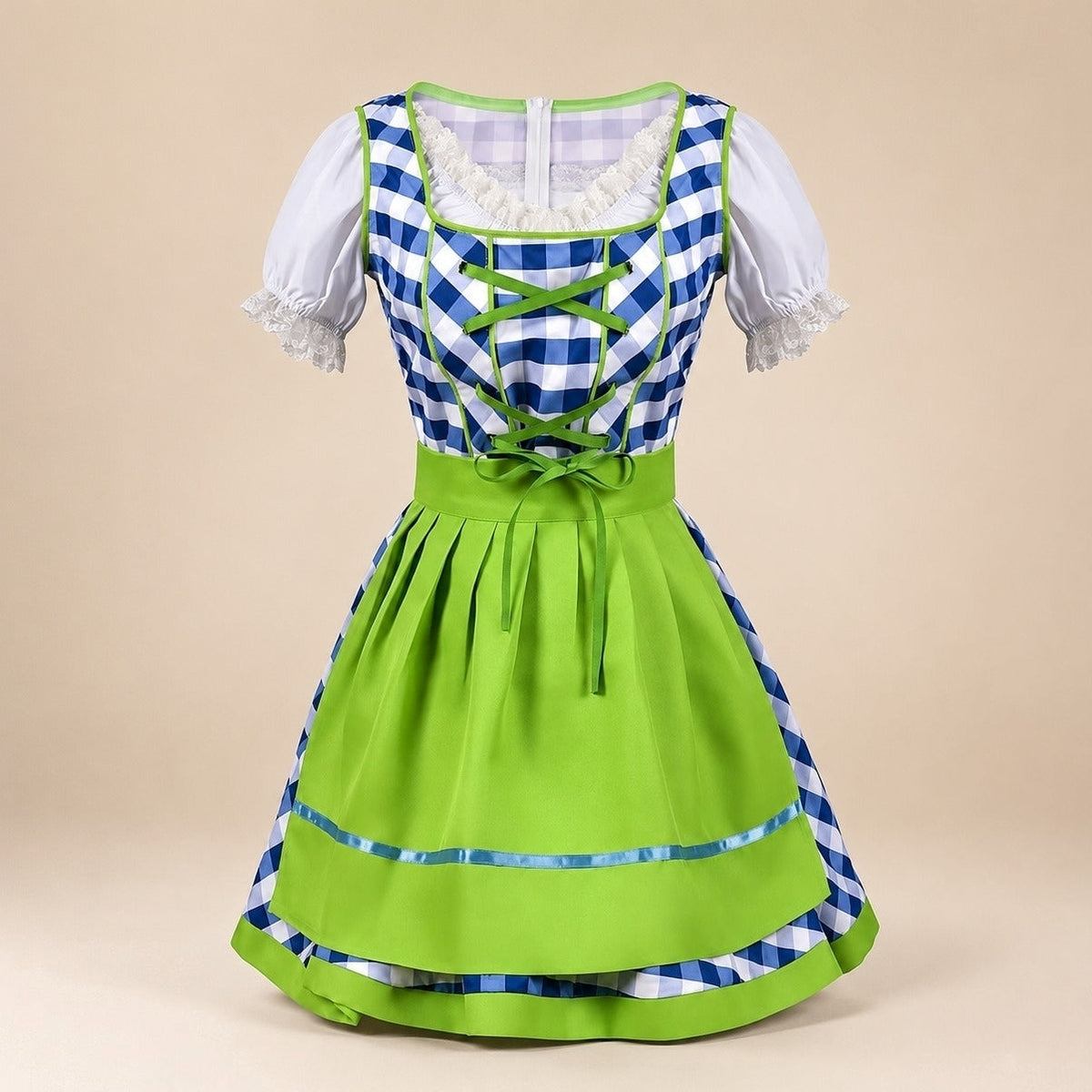 Mila - Stilvolles Oktoberfest-Dirndl (Futter nicht enthalten)
