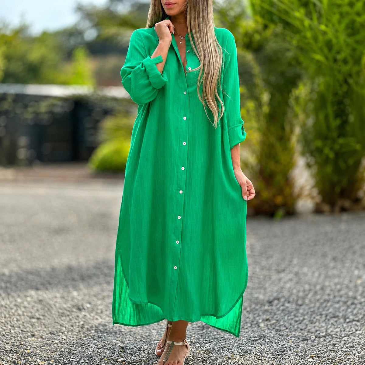 Sharon - Bequemes Luftiges Kleid