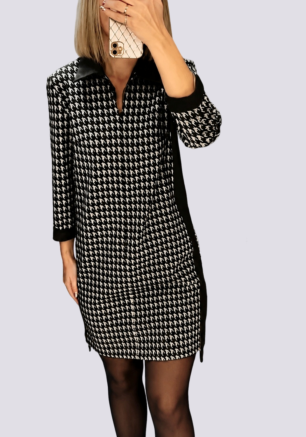 Saskia - Schickes Minikleid mit Revers