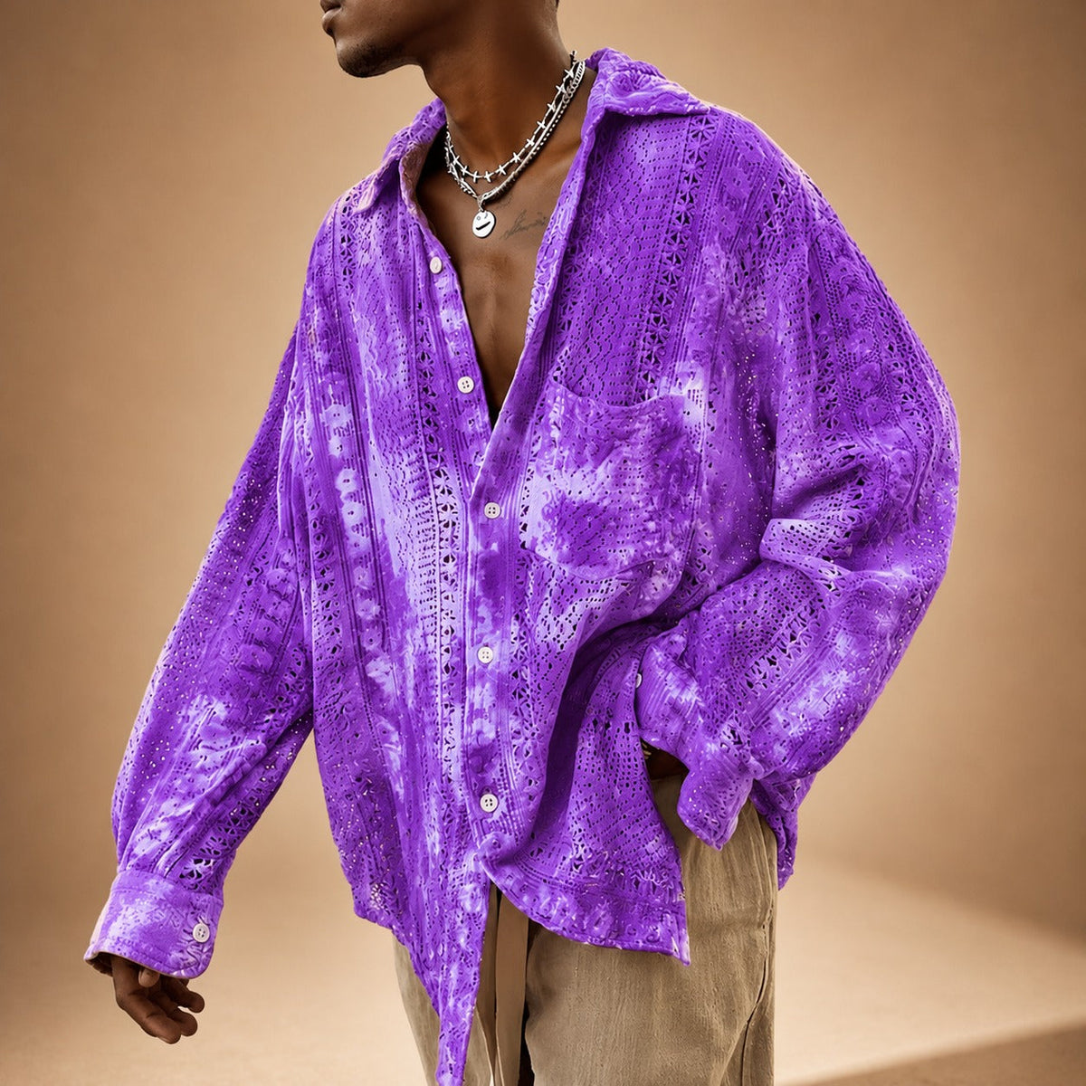 Jovan - Luftiges Hollow-Shirt
