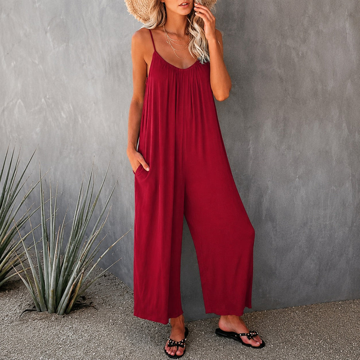 Mahdi - Komfortabler Jumpsuit mit Taschen
