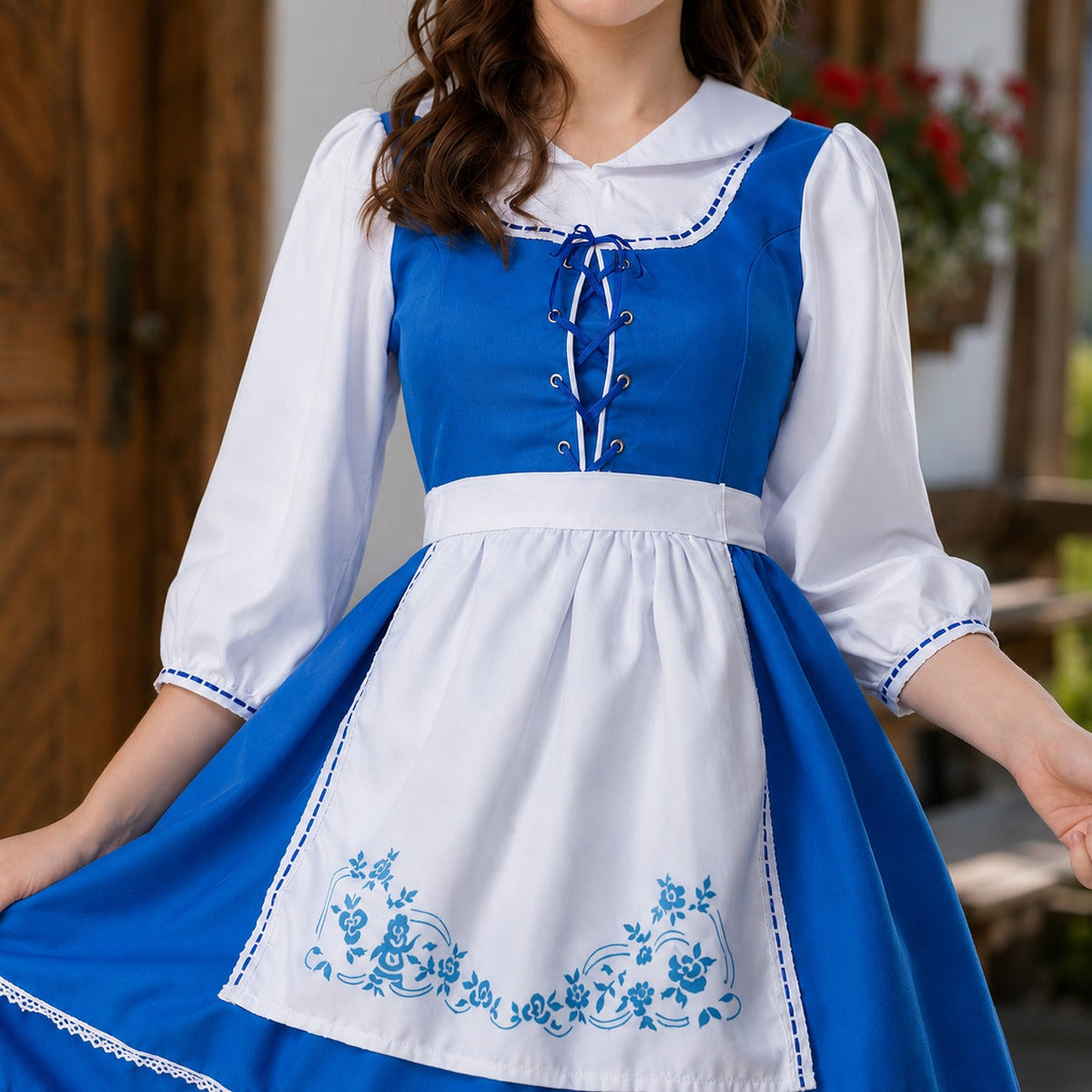 Sarah - Ein traditionelles und bezauberndes Oktoberfest-Dirndl (Futter nicht enthalten)