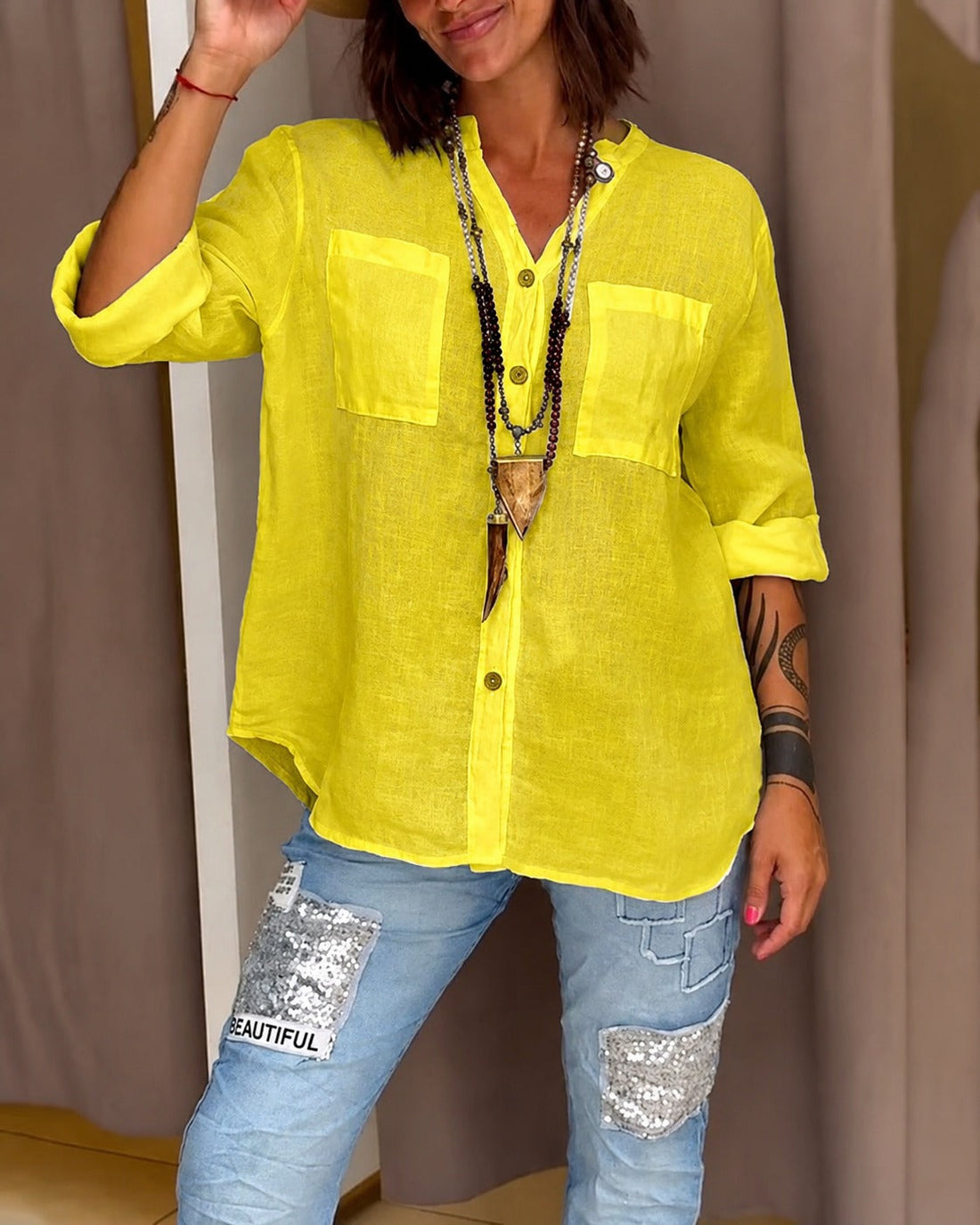 Farrah - Komfortables Shirt mit lockerer Passform