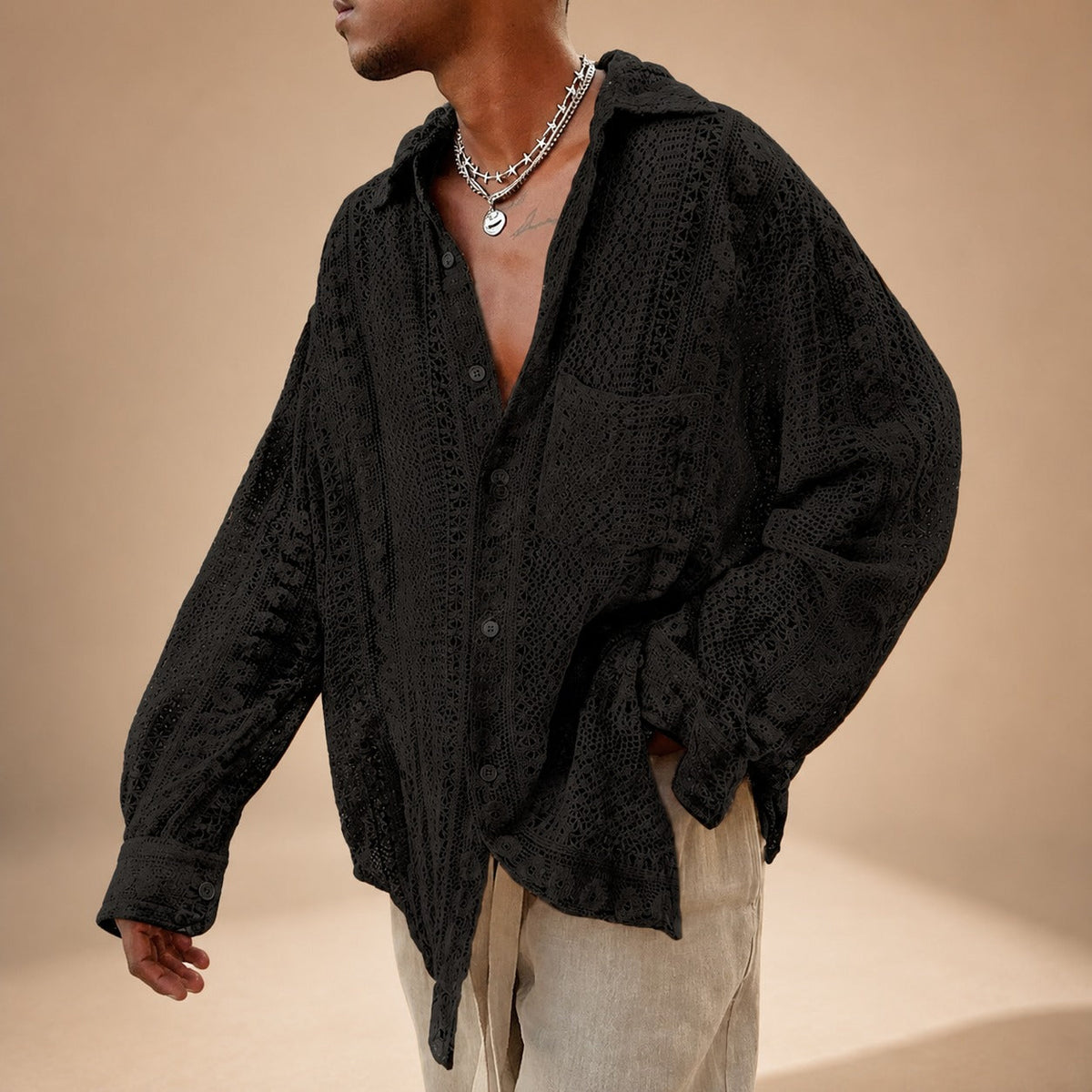 Jovan - Luftiges Hollow-Shirt