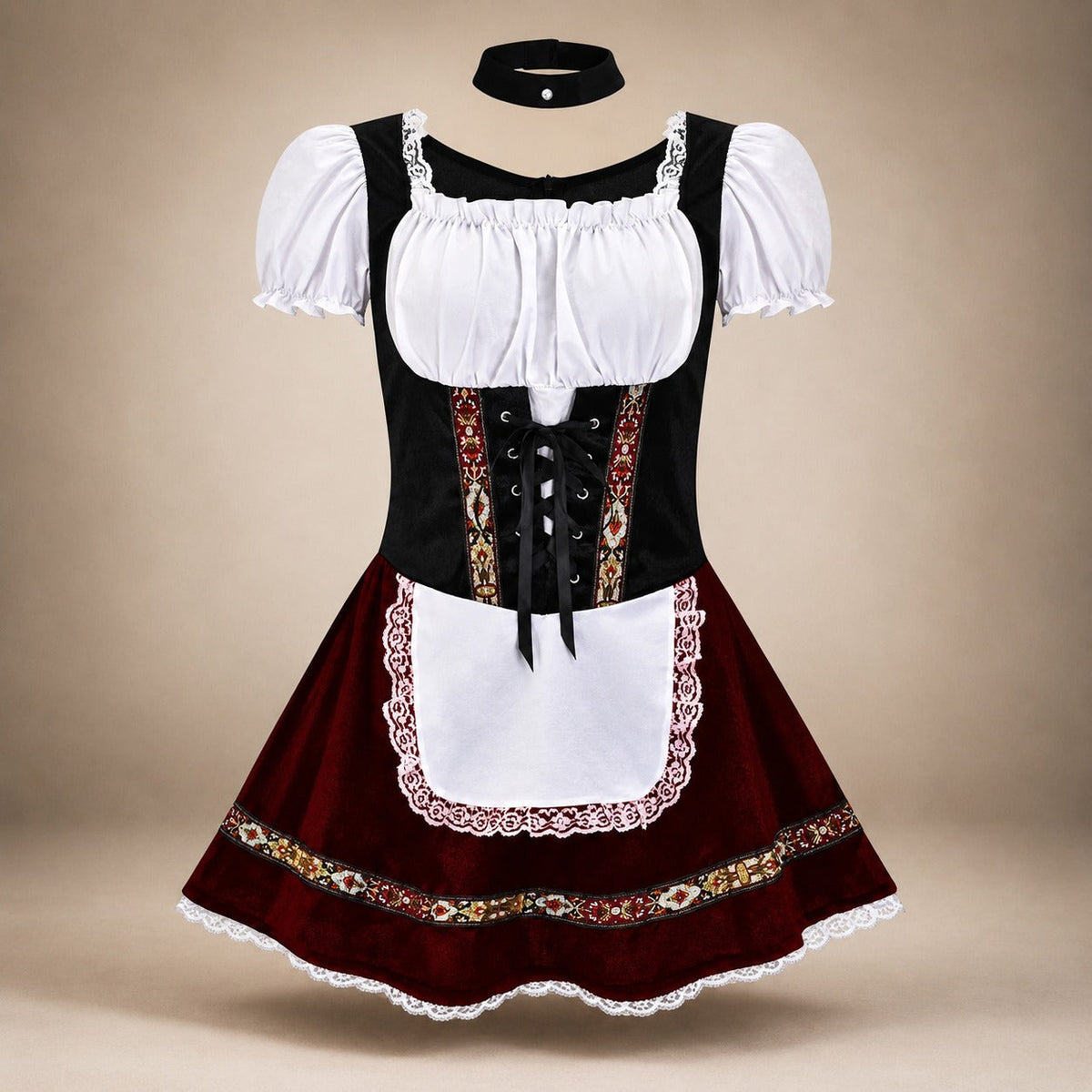 Pauline - Zeitgemäßes Dirndl für das Oktoberfest (Futter nicht enthalten)