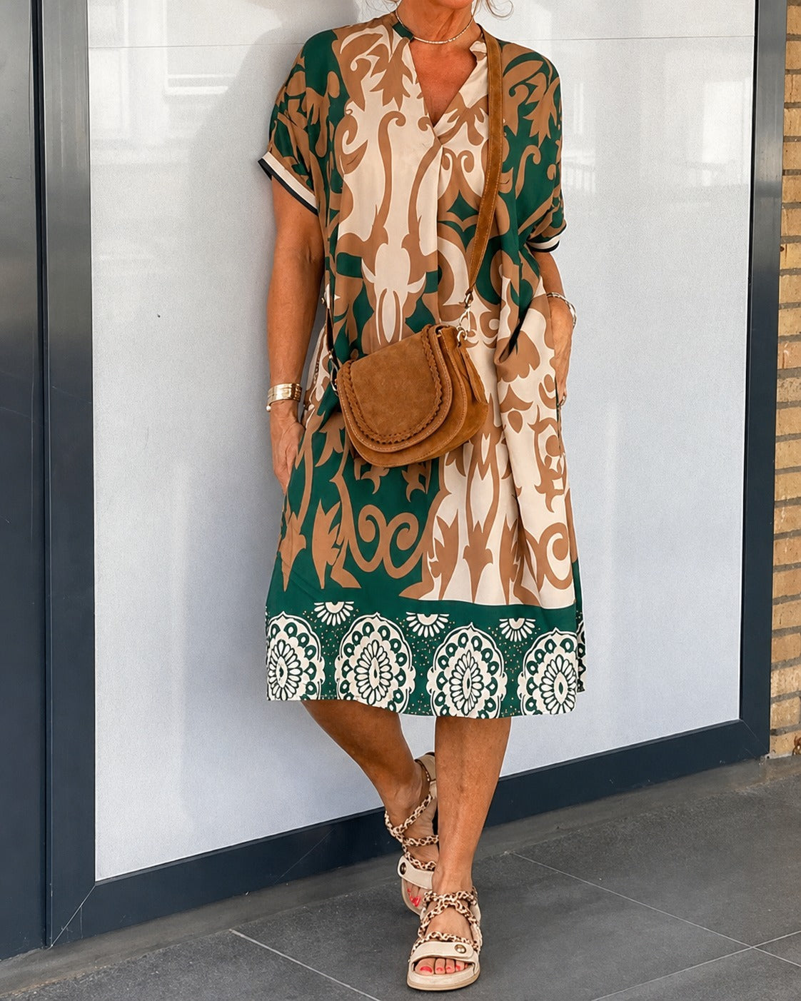 Yaseen - Kleid mit kreativer Gestaltung