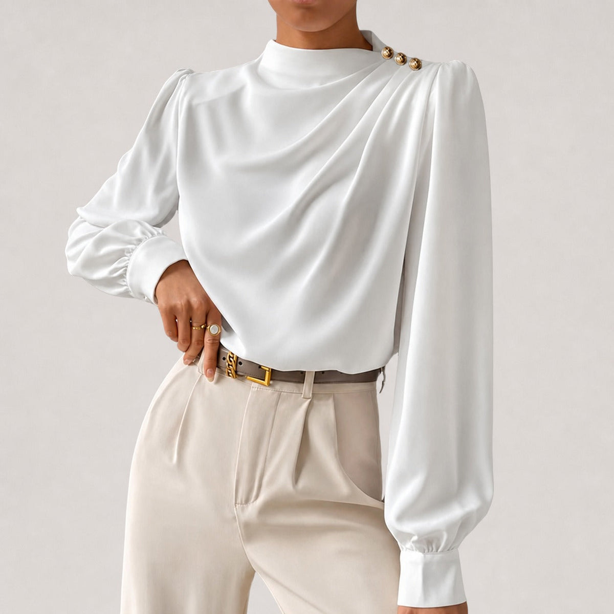 Susan - Schicke Bluse mit Bequemem Schnitt