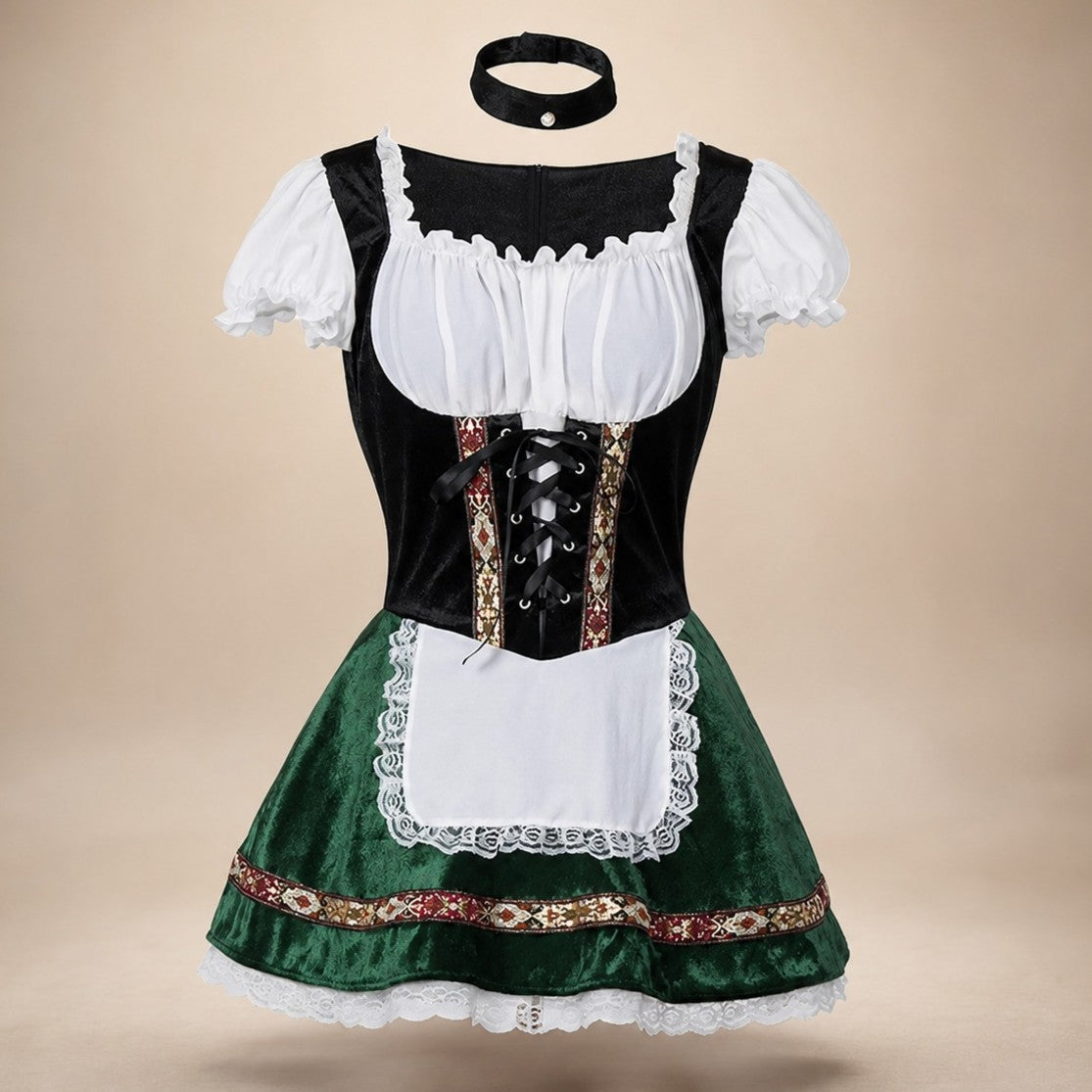 Pauline - Zeitgemäßes Dirndl für das Oktoberfest (Futter nicht enthalten)