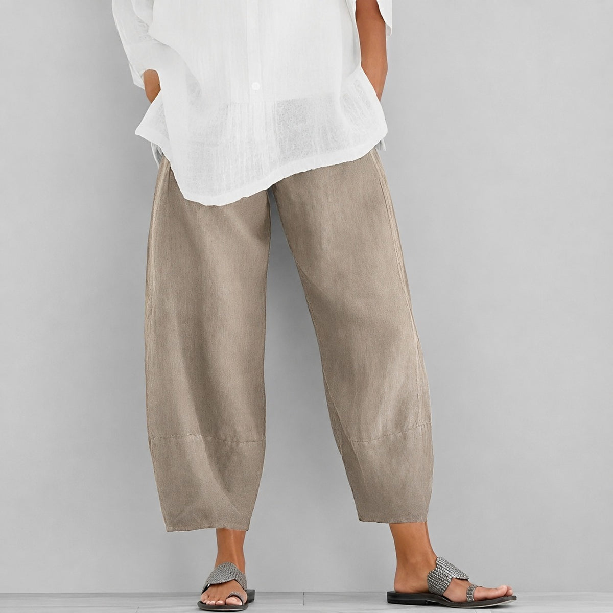 Alethea - Lässige, locker sitzende Sommerhose