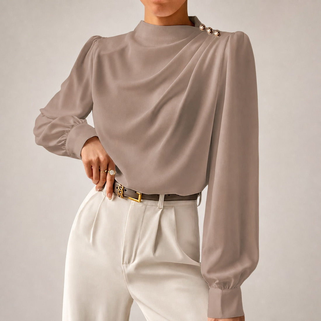 Susan - Schicke Bluse mit Bequemem Schnitt