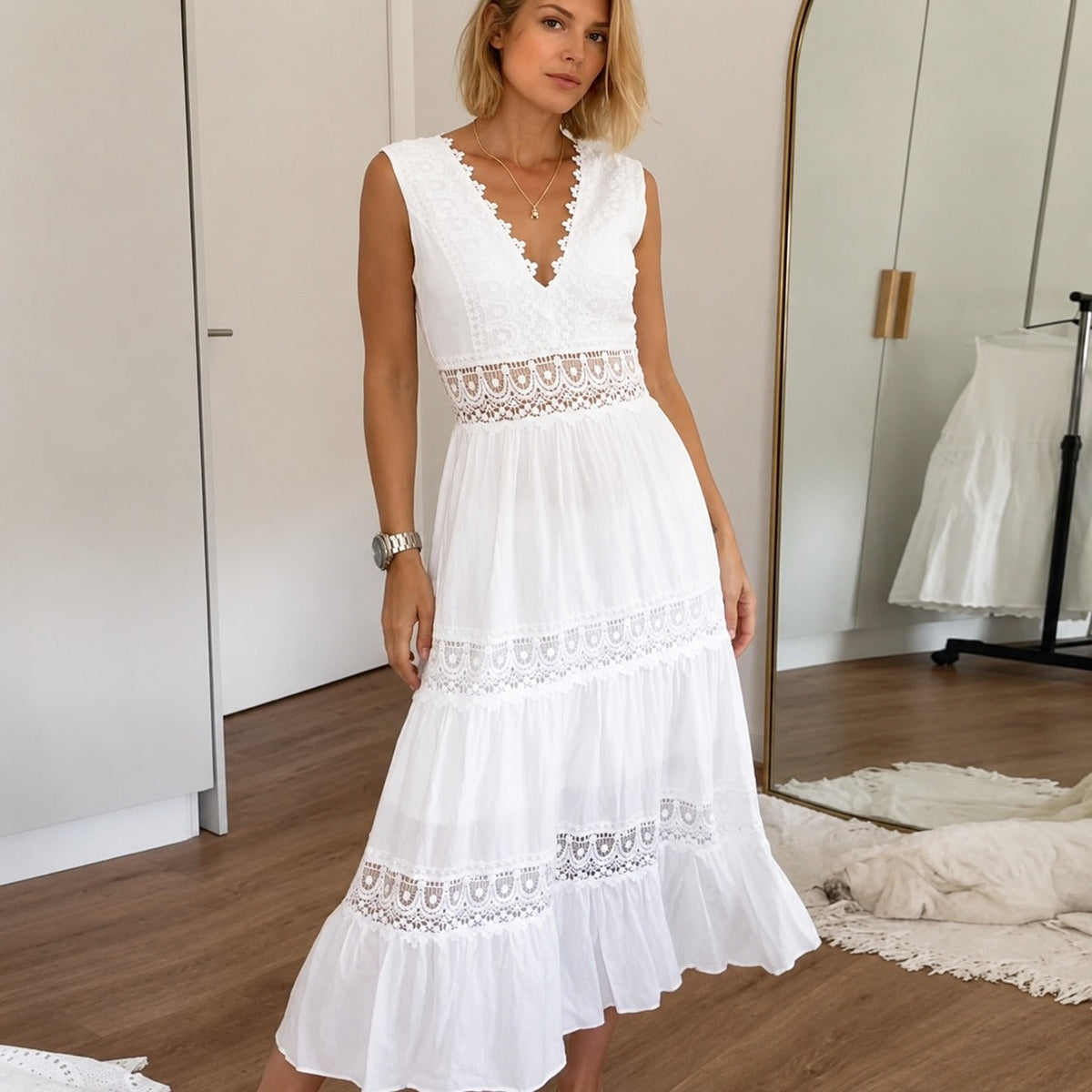 Tessa - Auffälliges Midikleid