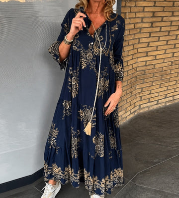 Janice - Zeitloses, locker geschnittenes Kleid