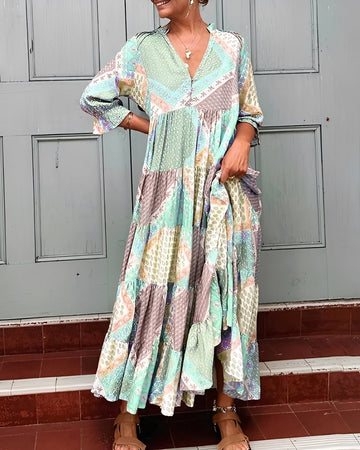 Kirsten - Schickes langärmliges Kleid