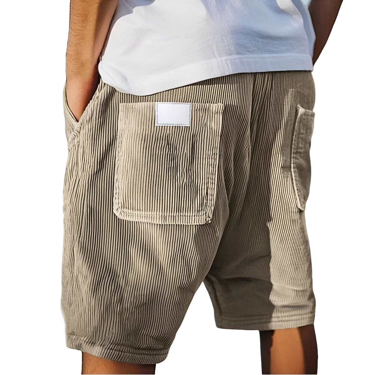 Ritchie - Bequeme Shorts mit Streifenmuster