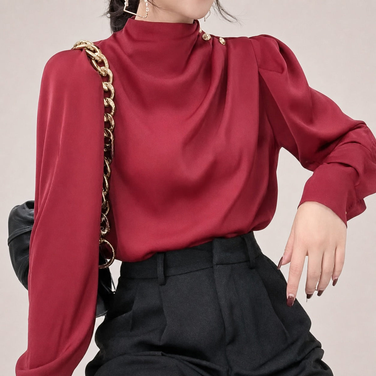 Susan - Schicke Bluse mit Bequemem Schnitt