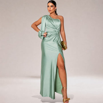 Marianne - Schickes Kleid mit asymmetrischem Schulterdesign
