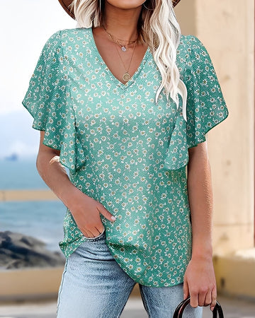 Vendee - Elegante Bluse mit Falten