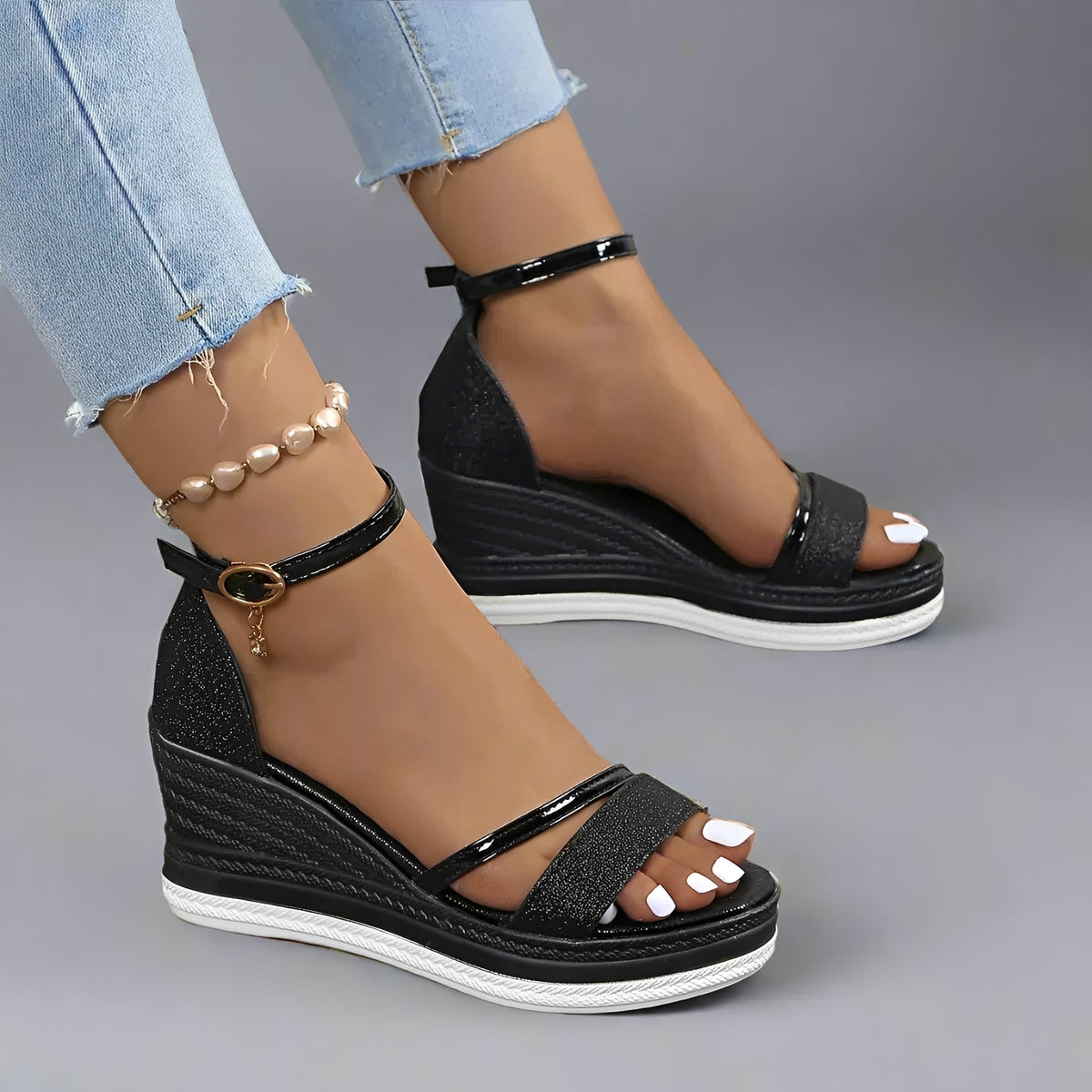 Mildred - Elegante Sandalen mit Schnalle