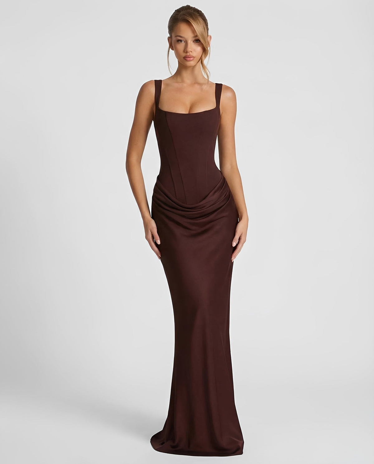 Dorsey - Ansprechendes Korsett-Maxikleid