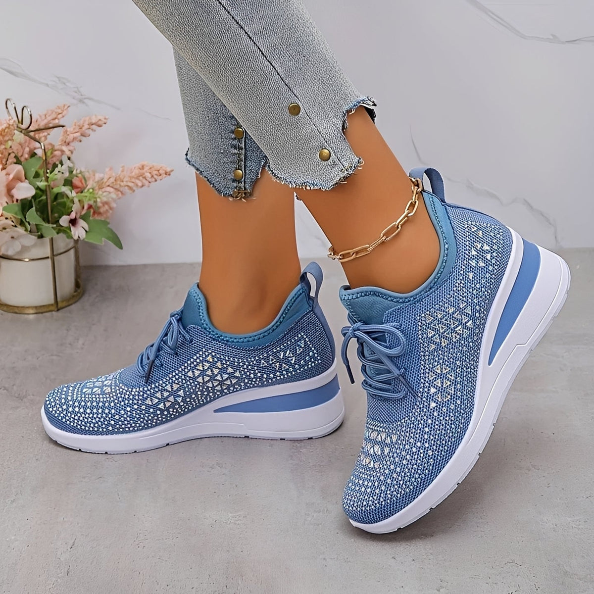 Brenda - Elegante Keilabsatzschuhe