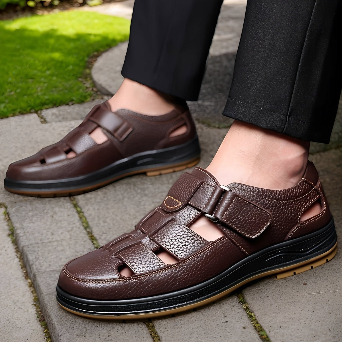 Matteo - Elegante und durchlässige Sandalen