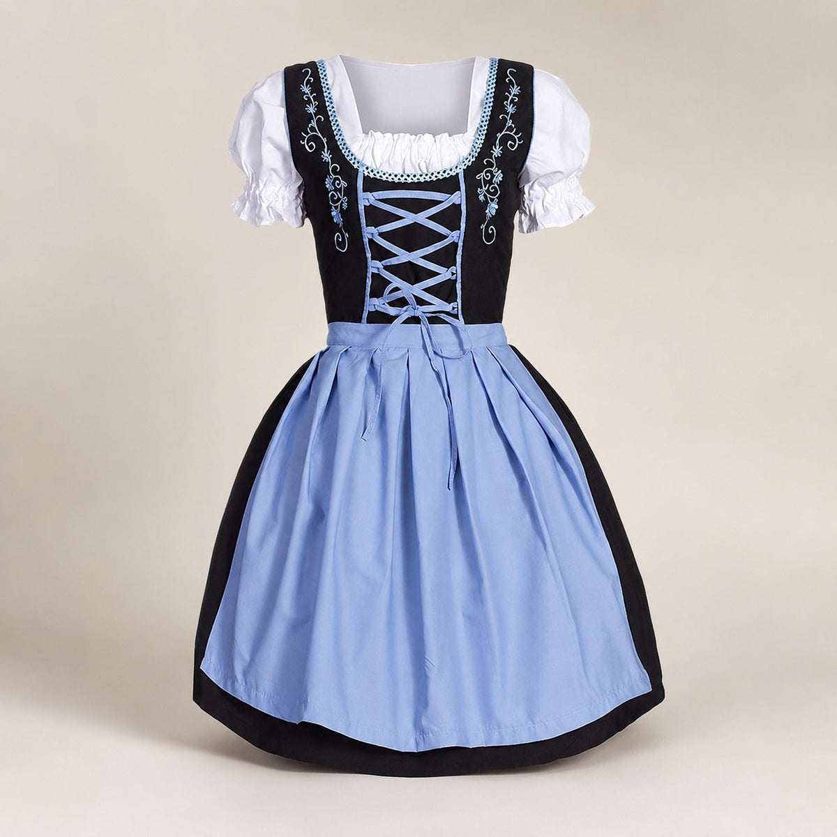 Aysha - Traditionelles Oktoberfestkleid im Retro-Stil (Futter nicht enthalten)