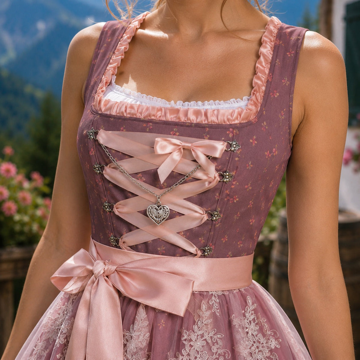 Emily - Komfortables, feierliches Oktoberfest-Kleid
