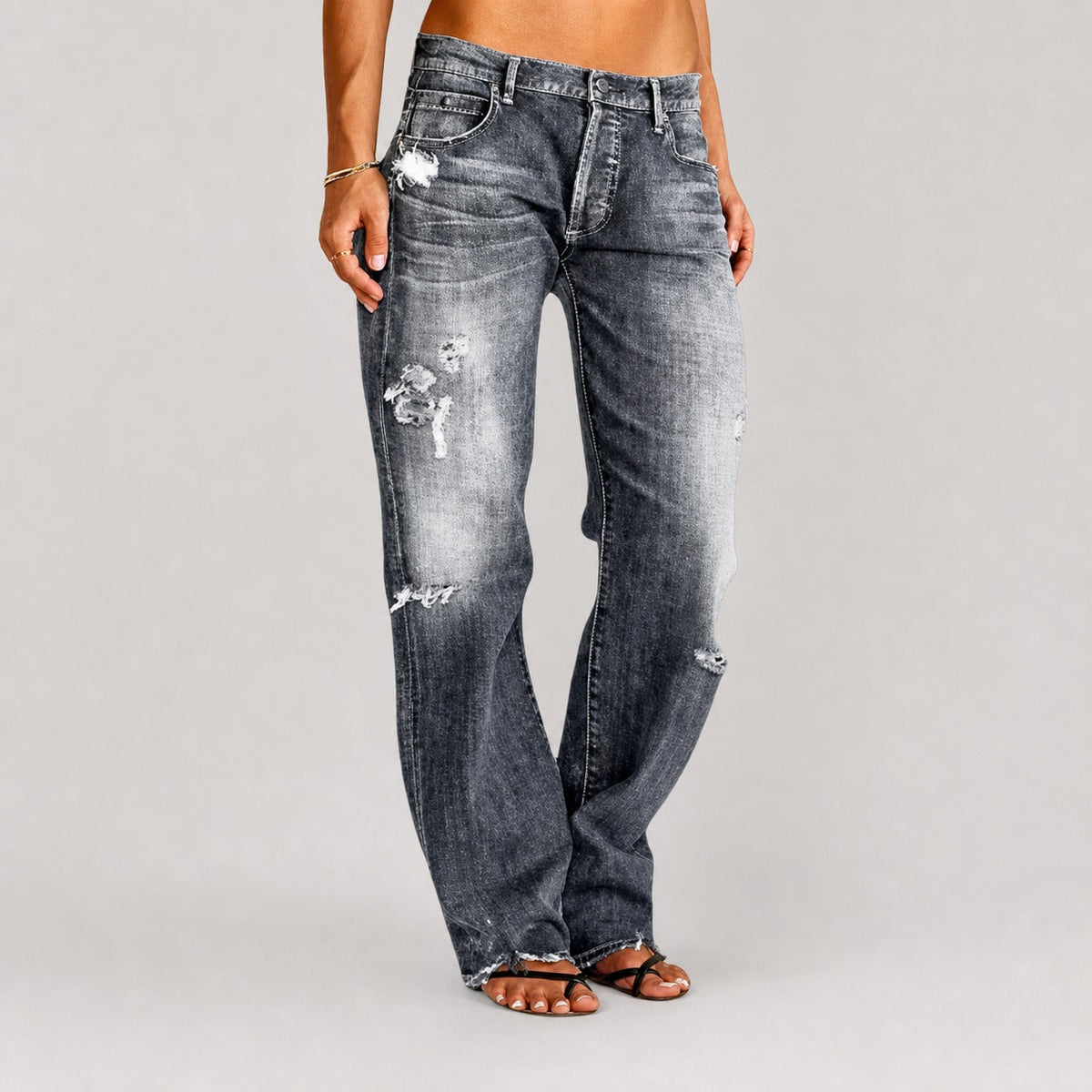 Stacey - Modische Jeans mit weitem Schnitt