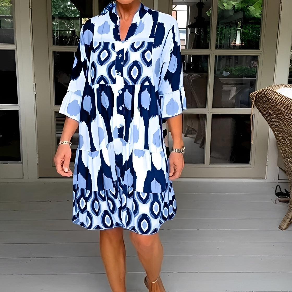 Katie - Elegantes, locker sitzendes Kleid