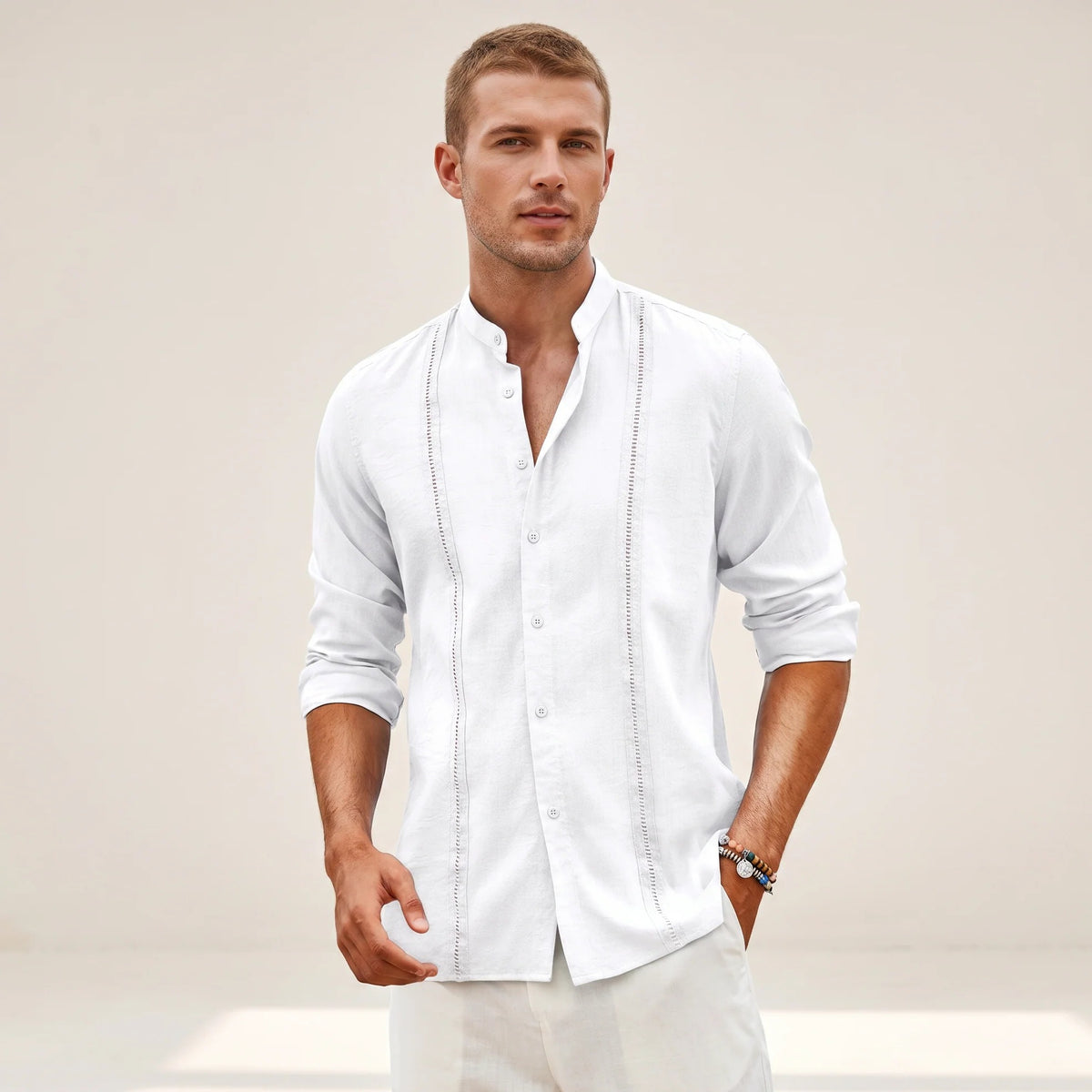 Olivier - Elegantes Hemd mit Verzierung