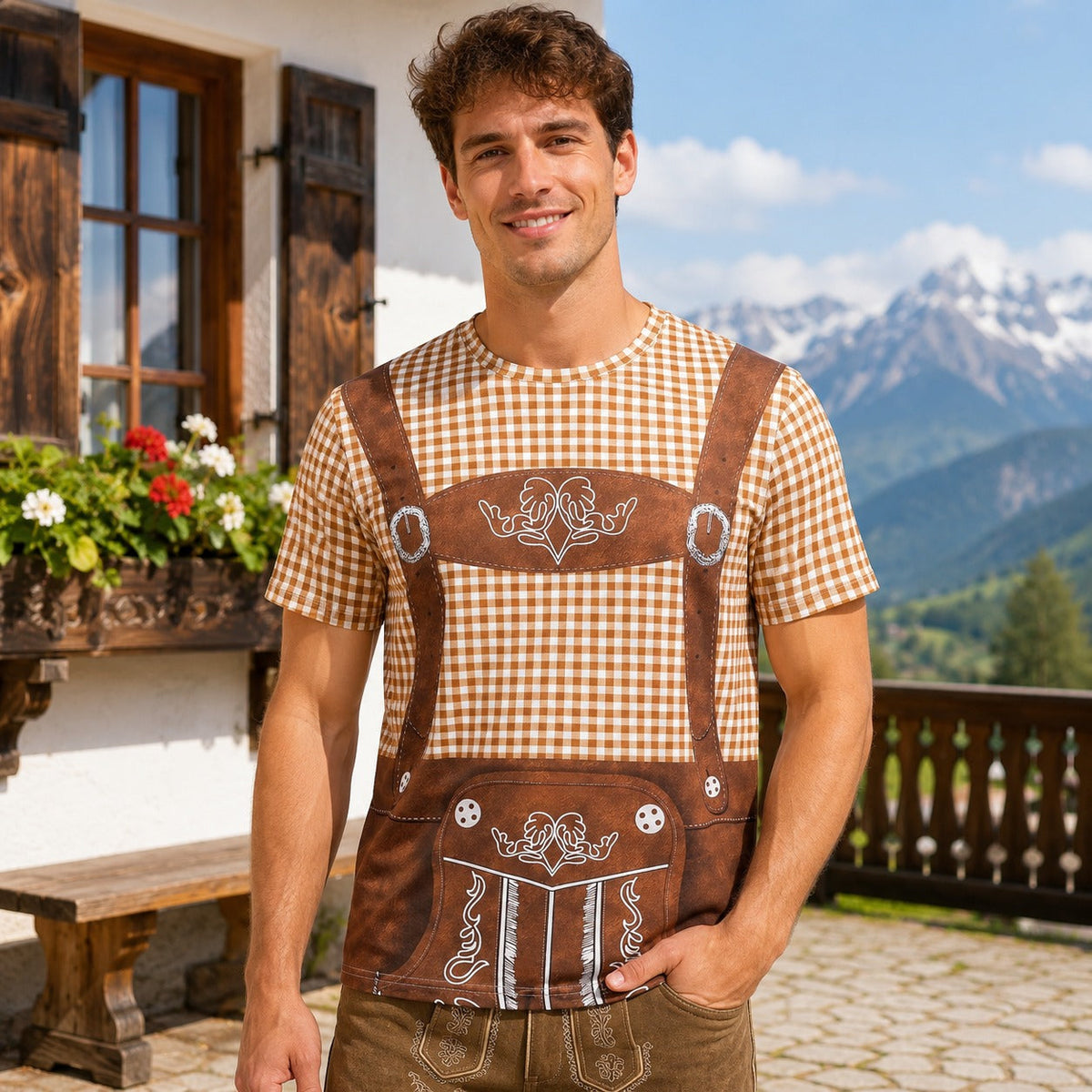Nell - Elegantes Hemd für das Oktoberfest