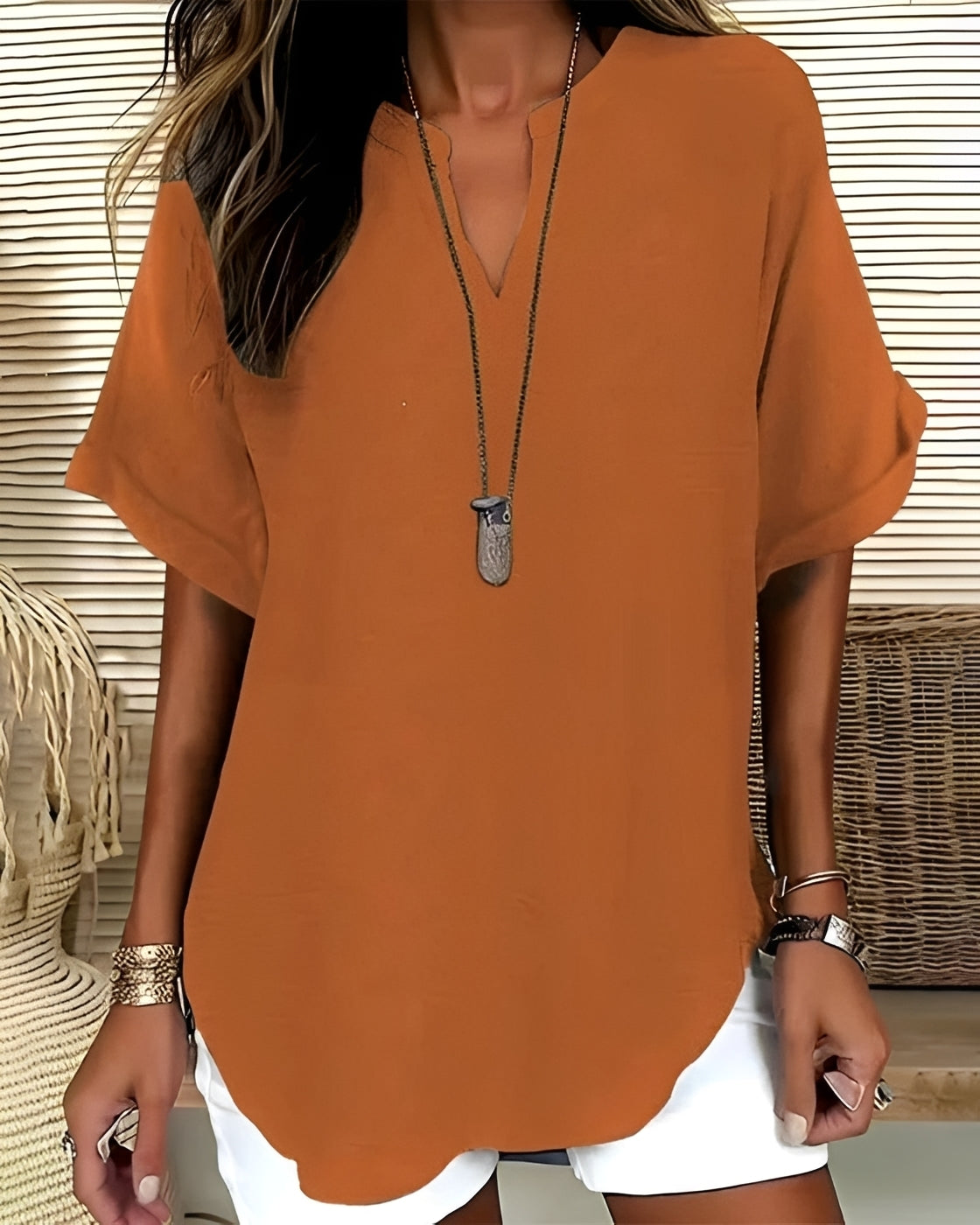 Shanice - Locker geschnittene Bluse