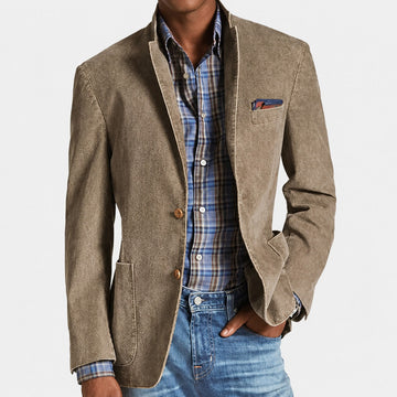 Marco - Einreihiger Blazer im Vintage-Stil