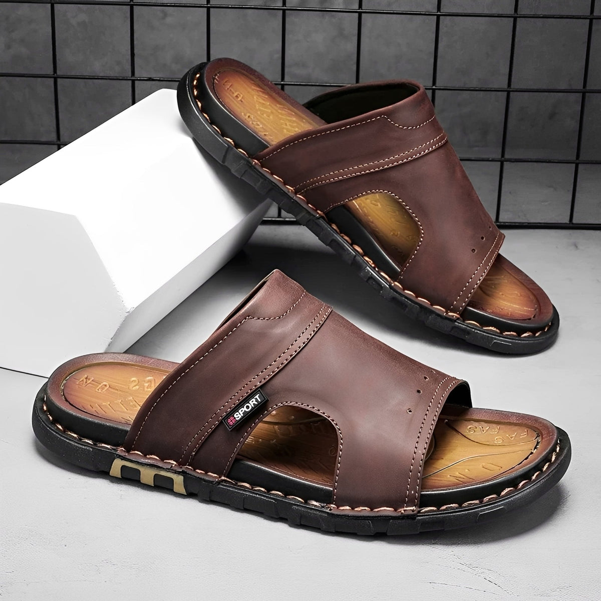 Kent - Bequeme Weiche Sohlen-Sandalen
