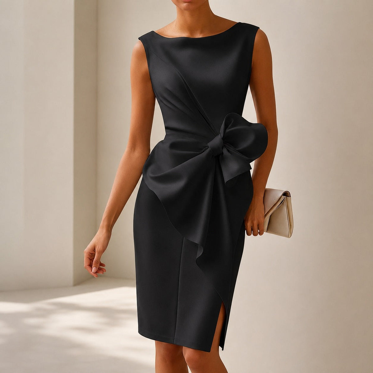 Esmee - Elegantes Minikleid mit Schleifendetail