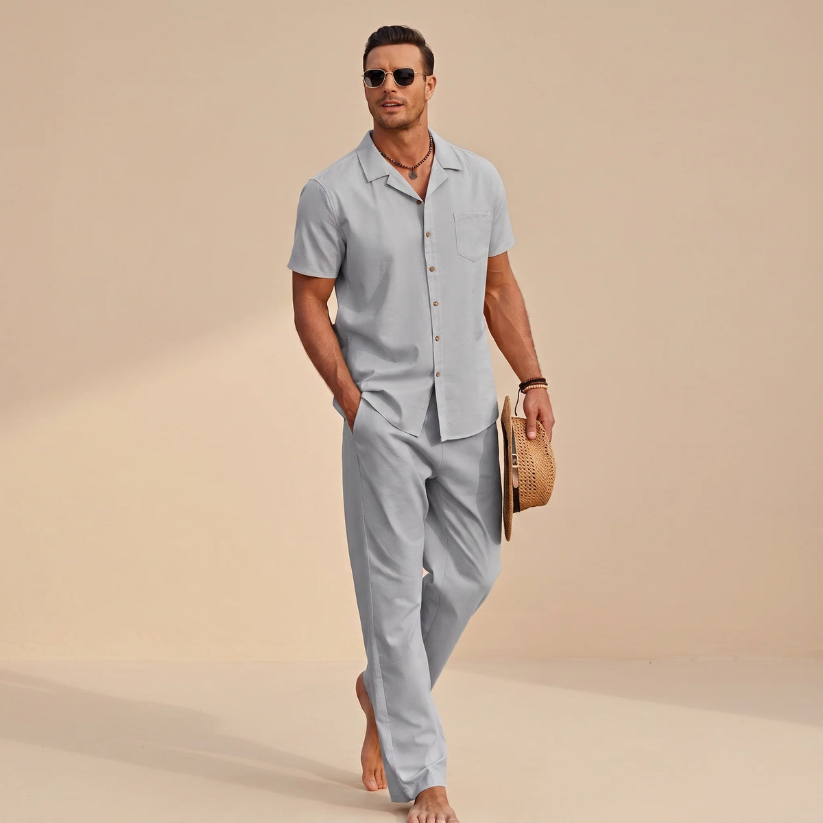 Hampton - Komfortables Set mit legerem Hemd