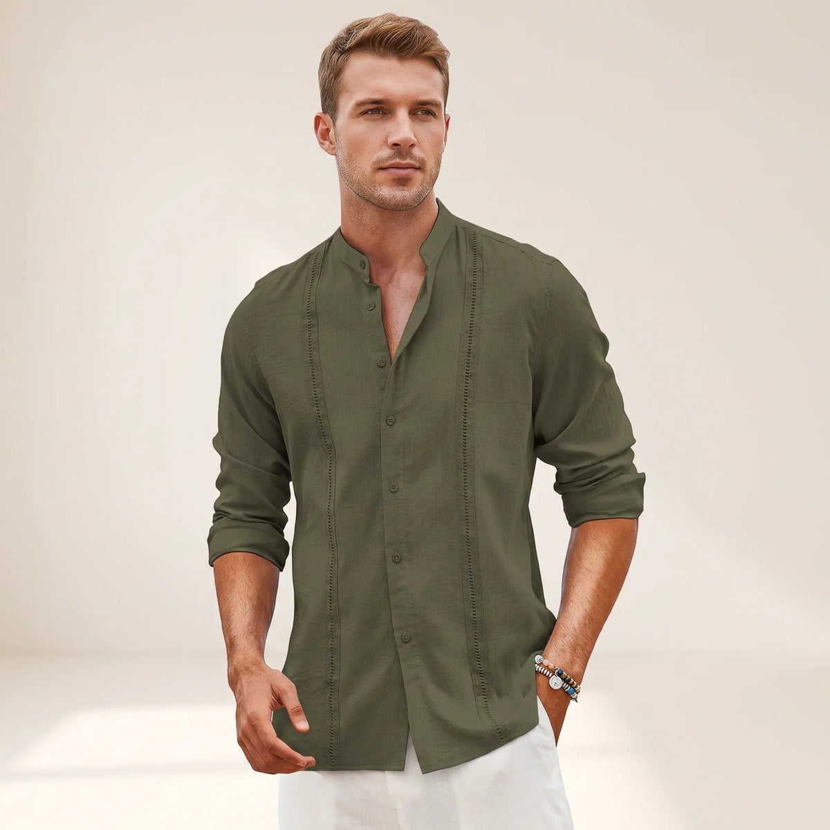 Olivier - Elegantes Hemd mit Verzierung