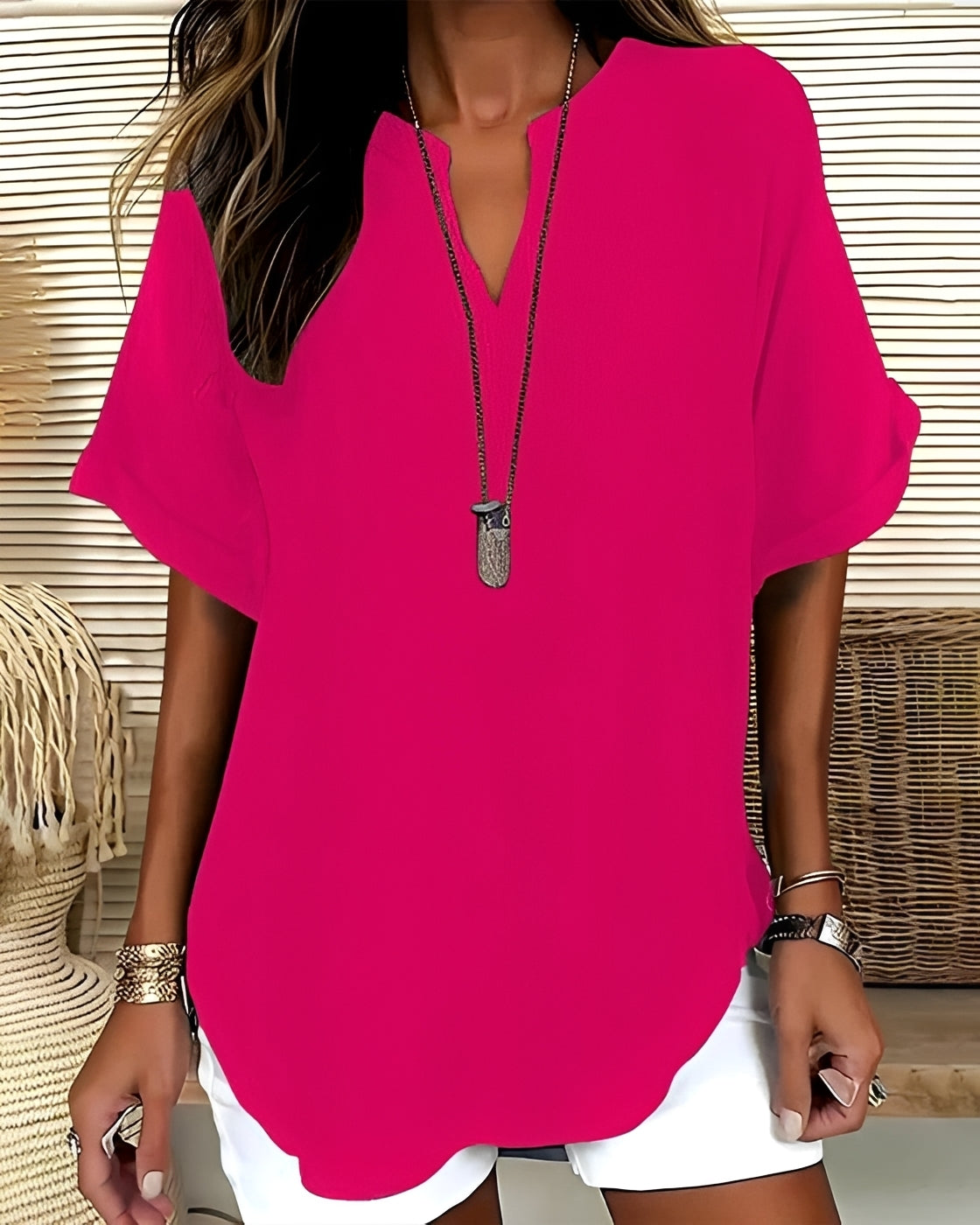 Shanice - Locker geschnittene Bluse