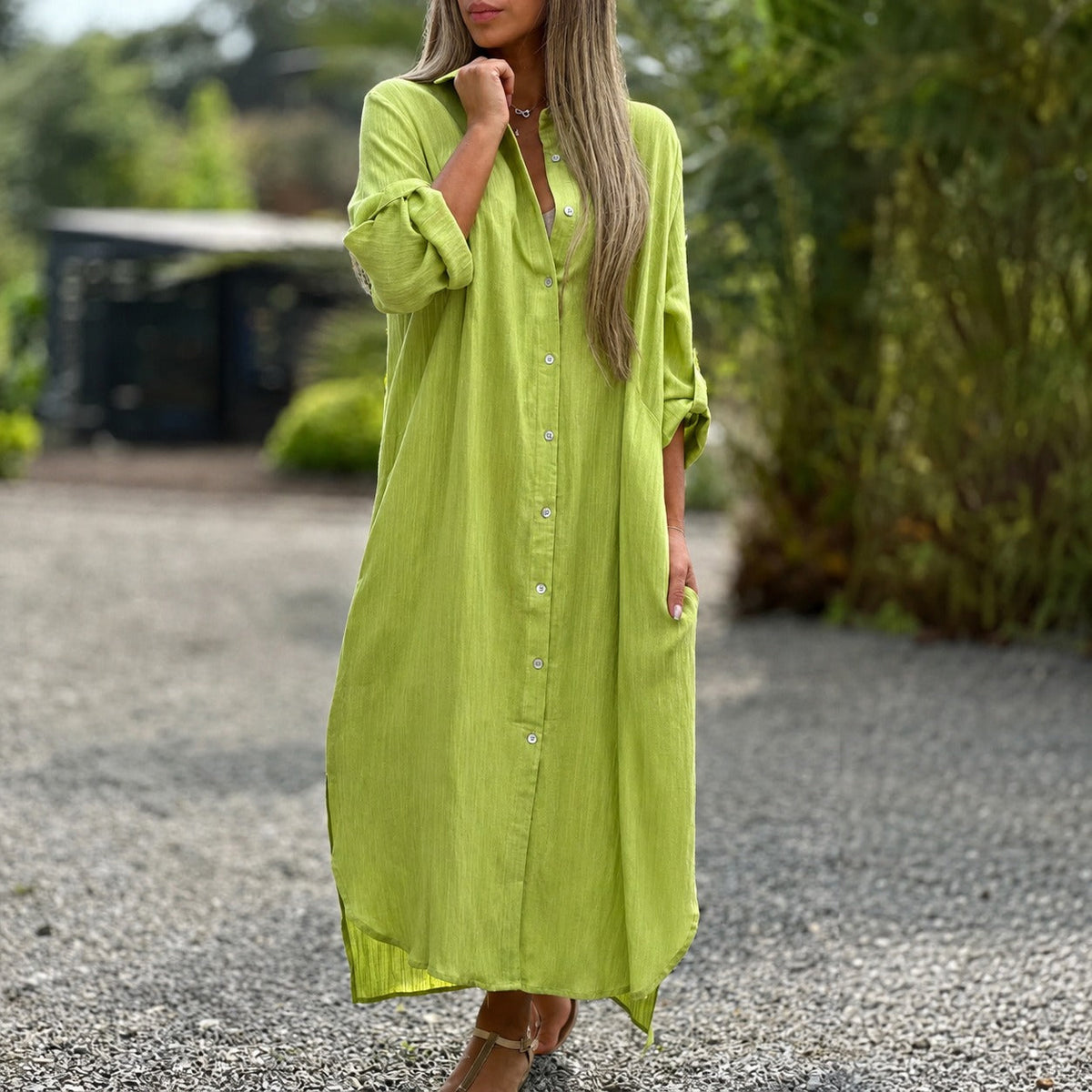 Sharon - Bequemes Luftiges Kleid