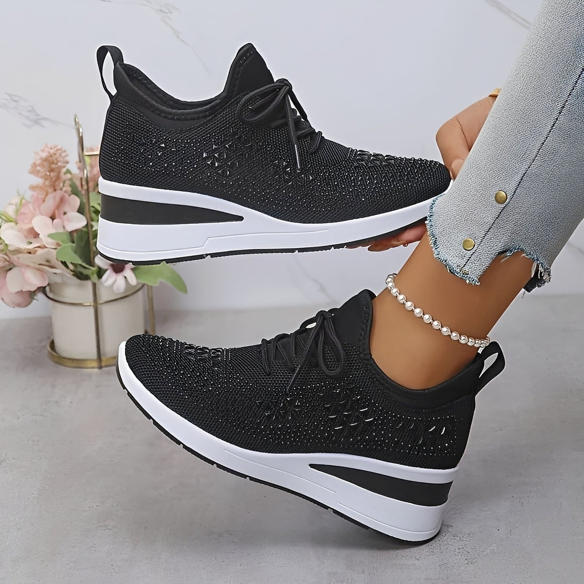 Brenda - Elegante Keilabsatzschuhe