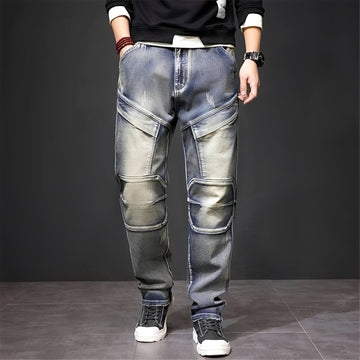 Myers - Modische Jeans mit geradem Schnitt im Used-Look