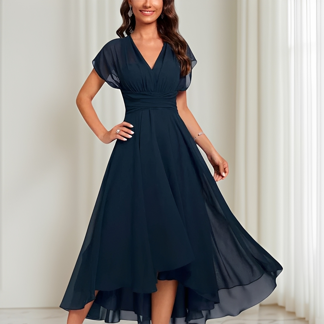 Blaine - Elegantes Midi-Cocktailkleid