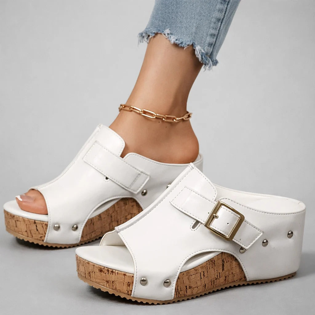 Albie - Stylische Plateausandalen